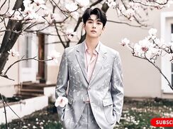 ♥ 세련된 남성 의상이있는 꽃 중 ♥
