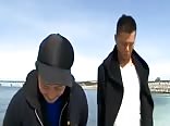 筋肉イケメン温泉セックス