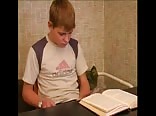 1 CA Gay boy porn Mikey get's tired of Studying 