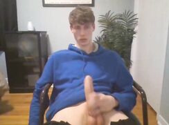 10 inch Twink Jerks His Long Cock Boys Porn