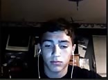 19 year old twink poses for cam and wanks