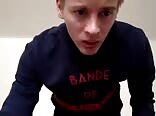 19 y/o Blond Danish Lad Jerking on Cam Boys Porn