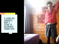 19yo twink stripping and jerking