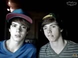 2 friends shows in front of cam boys porn