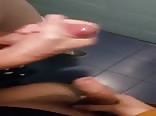 2 teens wanking in school toilets