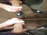 22 Yo Aussie Boy Cumming in Changing Room.