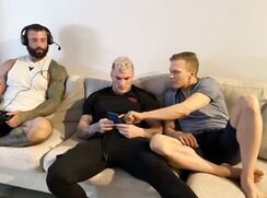 3 Canadian Hunks Double Penetration Gay Porn Videos
