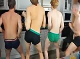 4 Drunk Friends Twink Tube Dance