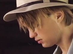 A beautiful country boy enjoying himself