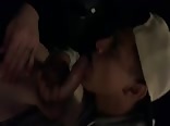 a blowjob at the cinema - amateur gay oral sex