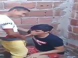 A boy sucks his friend's cock