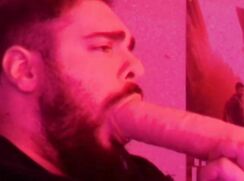 A DILDO SUCKER PMV
