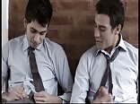 A quick blowjob at school gay porn