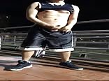 A quick wank After the game