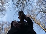A Real Winter day from below boys porn