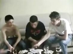 A vintage strip-poker film