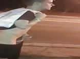 A103. Boy jerk off on street caught boys