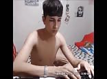 A103. Two friends on webcam