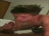 AA Vid - Cute blond boy blowjob