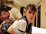 AA Vid - Cute blond twink boy barebacked 