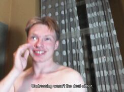 AA Vid - Gay  porn blond twink boy banged for cash amateur tube