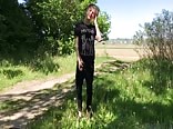 AA Vid - Gay porn hot amateur cutie wanks outdoor