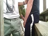 AA Vid R - Daddy fucks a twink in public 