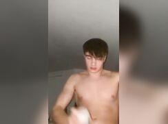 ABX Clips - Football jock cums on camera