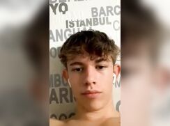 ABX Clips - Horny boy cums on chest