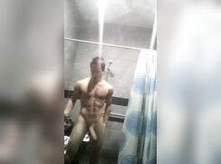 ABX Clips -  Hot guy masturbates in public
