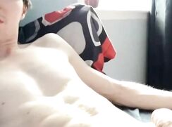 ABX Clips - Jerking off to start my day before classes