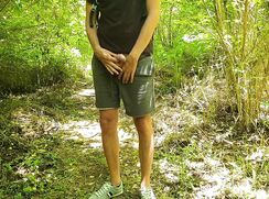 ABX Clips - Series - Risky jerk off in nature