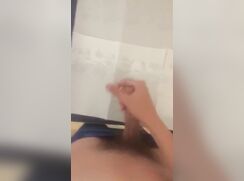 ABX Clips - Series - Teen boy cums on table