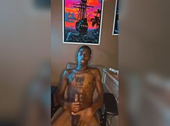 [ABX][043] Latino black teen wanking