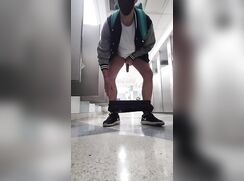 [ABX][4][894] - Jacking off and cumming with my pants down to my...