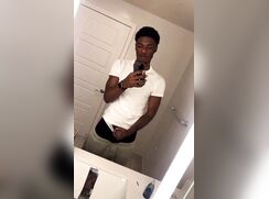 [ABX][A][303] Amateur black boy wanking and hot cumshot