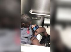 [ABX][A][304] Amateur black boy wanking and hot cumshot