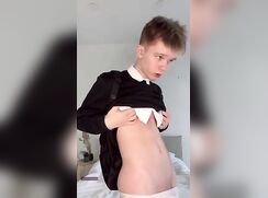 After College Wank & Cums