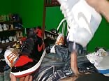 Air Jordan 1 Sneakers Take Virginity Boys Porn