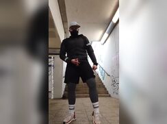 Almost Caught Poppers Cum