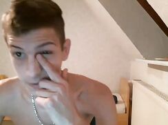 {ALV} Webcam Show with Big Cumshot Gay Porn