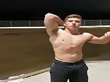 Always flexing gay tube