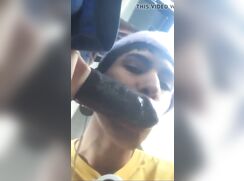 AM Boy Sucks Off Bus Driver’s Big Black Cock and Swallows His Load