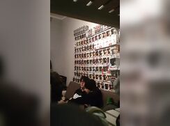 ambos se dan la boca