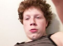 American Ginger talking and cumming