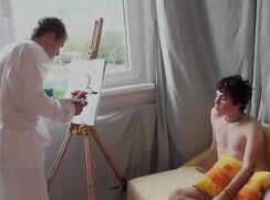 Artists model gets fucked