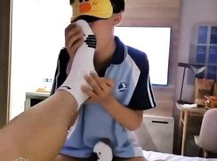 Asian schoolboy fucked