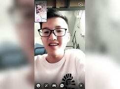 Asian teen wank cum