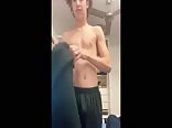 Athletic lad takes off his tracksuit to show his cute body boys porn