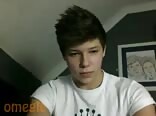 Athletic teen boy shows hot body while wanking